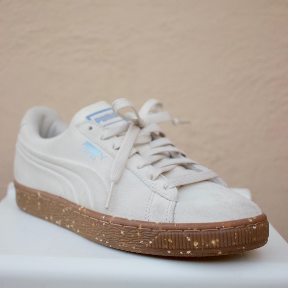 puma suede creme